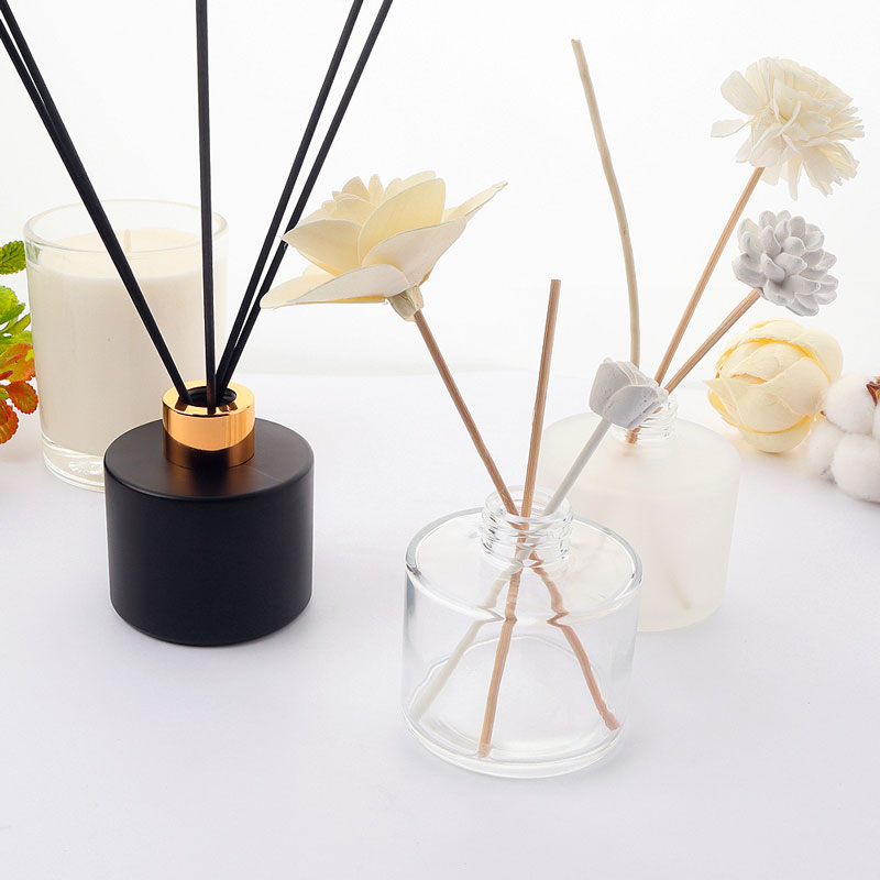 50ml 100ml 150ml Luxury Aromatherapy Diffuser Glass with Reed